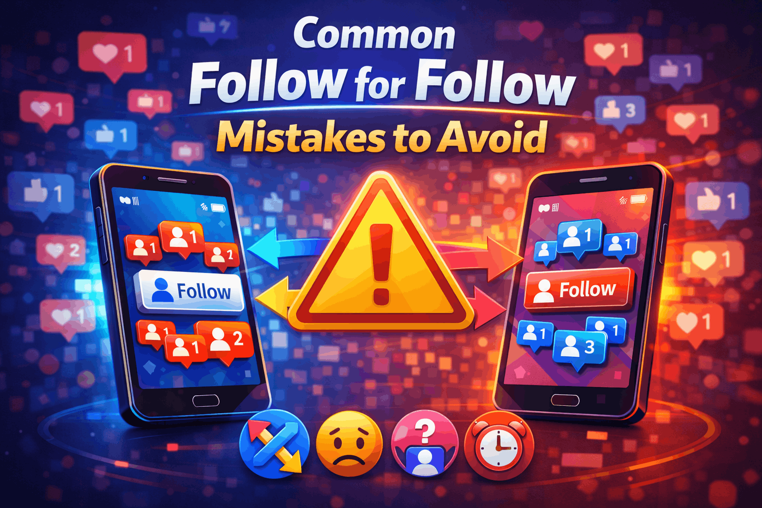 Common Follow for Follow Mistakes to Avoid