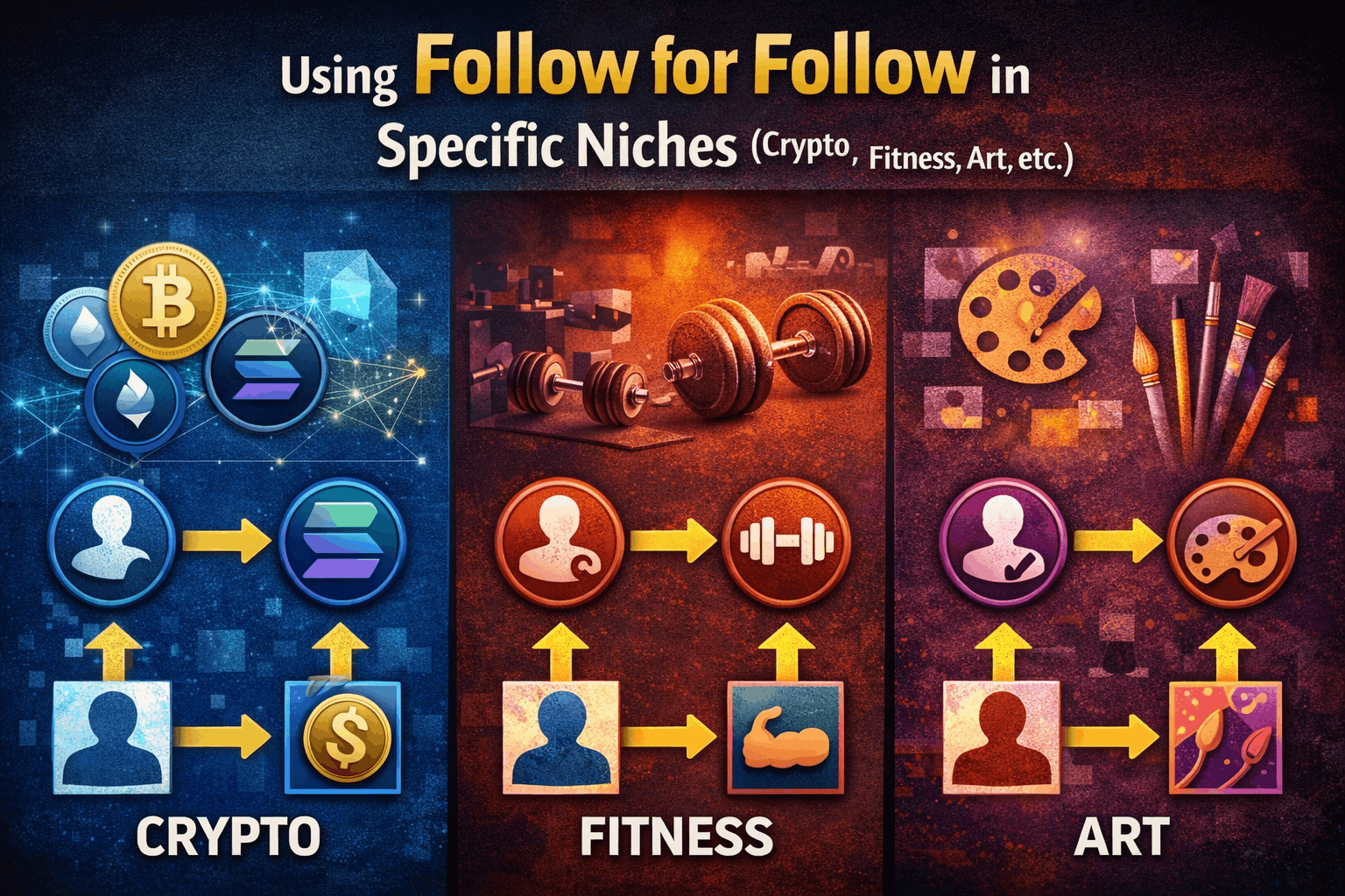 Using Follow for Follow in Specific Niches