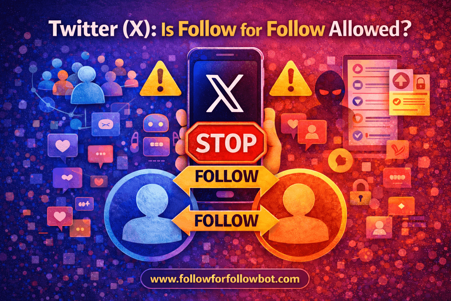 Twitter (X): Is Follow for Follow Allowed?