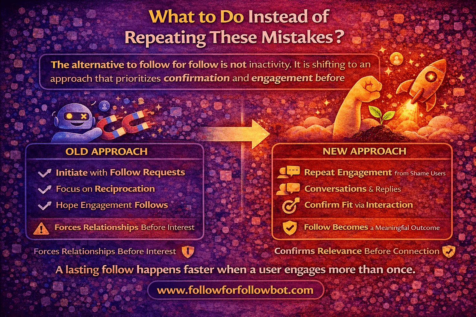 What to Do Instead of Repeating These Mistakes ?