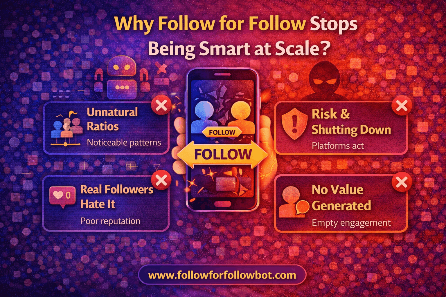 Why Follow for Follow Stops Being Smart at Scale ?