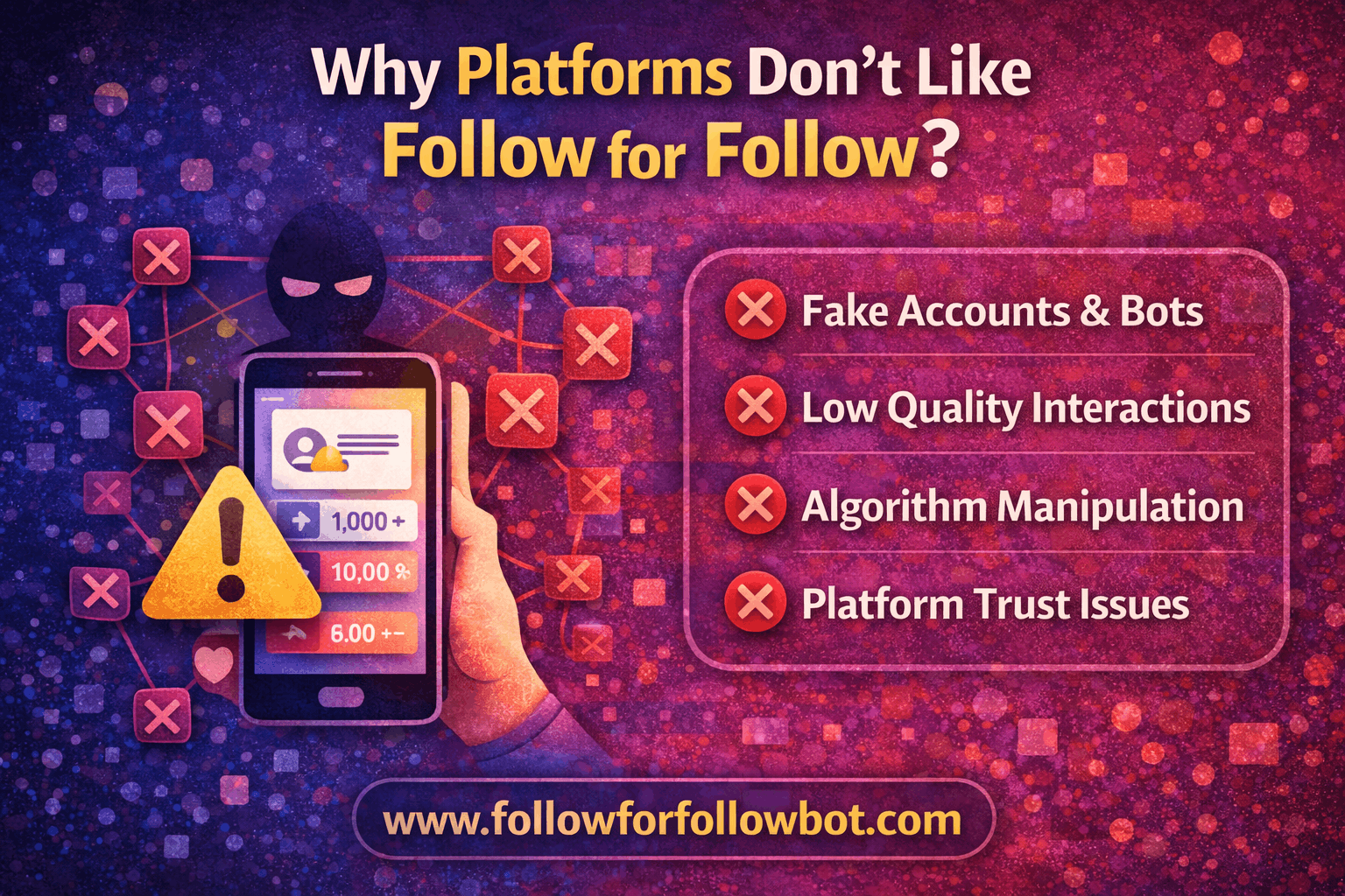 Why Platforms Don’t Like Follow for Follow ?